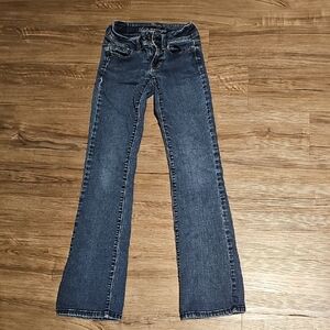American Eagle Outfitters Dark Blue Boot Cut Jeans